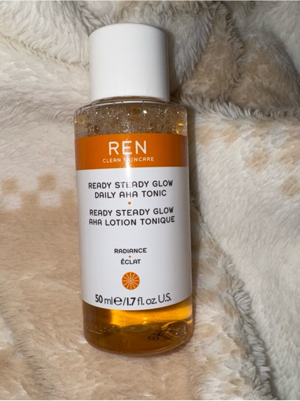 REN Ready Steady Glow Daily AHA Tonic - Orange Radiance